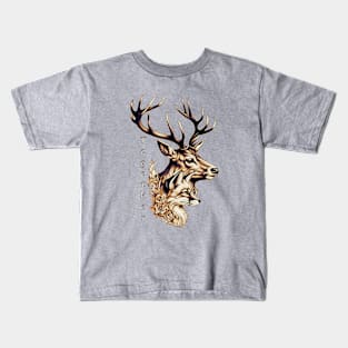 Stag & Vixen Together Kids T-Shirt